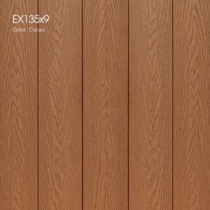 Gỗ Nhựa Exwood 3D EX135x9-Cacao 4 go nhua ngoai troi 3D EXWood EX135 Cacao 3