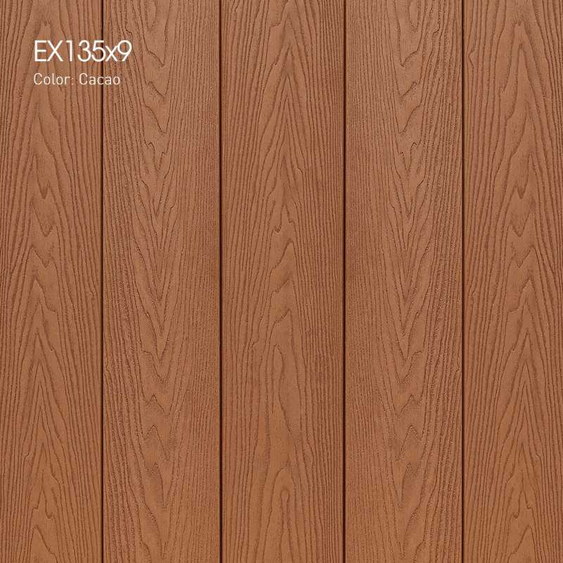 Gỗ Nhựa Ngoài Trời Exwood 3D EX135 Cacao go nhua ngoai troi 3D EXWood EX135 Cacao 3