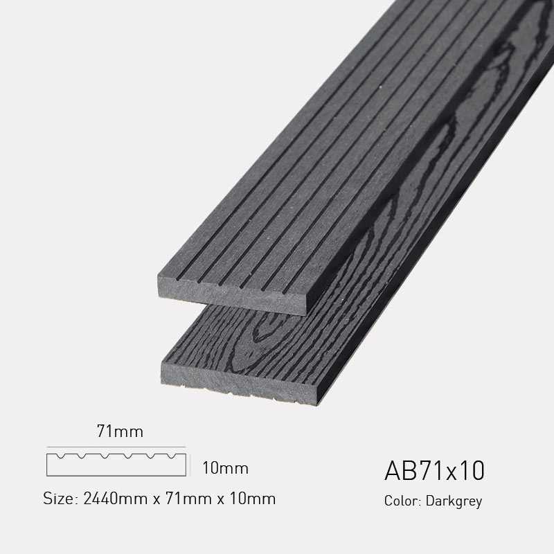 Gỗ Nhựa Awood AB71x10-Darkgrey go nhua ngoai troi Awood AB71x10 darkgrey