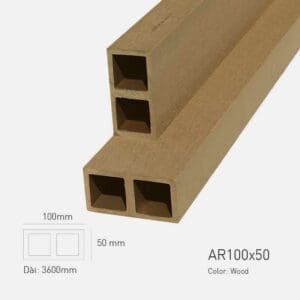 Gỗ Nhựa Awood AR 100x50-Wood