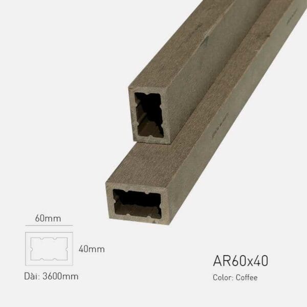 Gỗ Nhựa Awood AR 60x40-Coffee