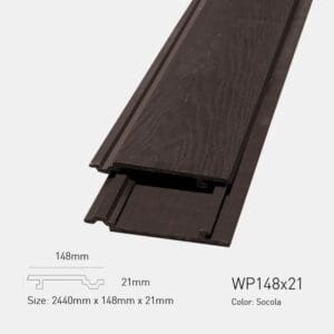 Gỗ Nhựa Awood WP 148x21-3D-Socola
