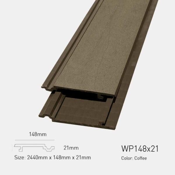 Gỗ Nhựa Awood WP 148x21-Coffee