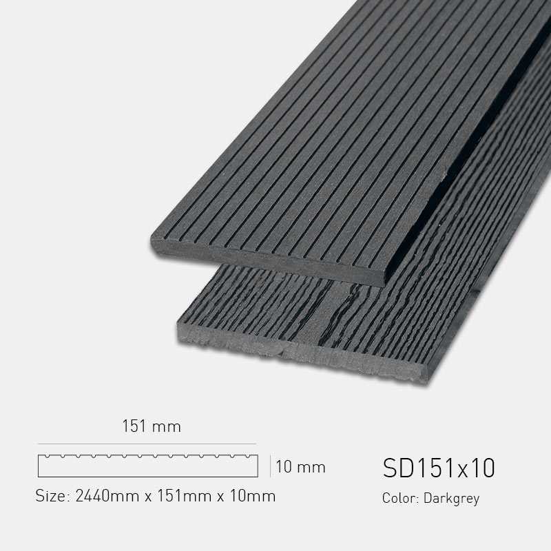 Gỗ Nhựa Awood SD151x10-Darkgrey go nhua ngoai troi SD151x10 darkgrey