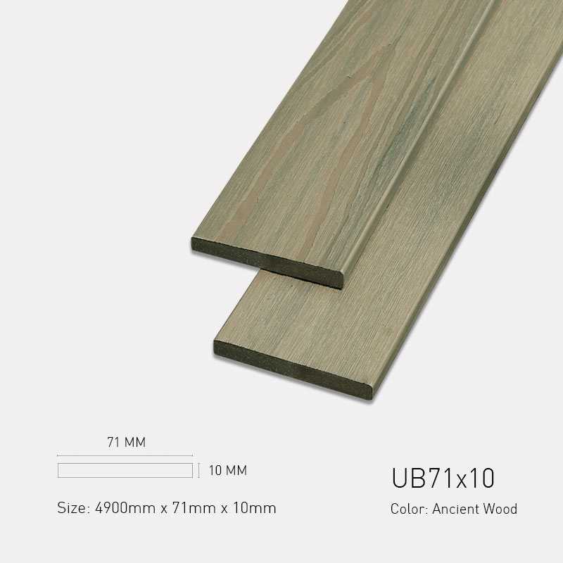 Gỗ Nhựa Ultrawood UB71x10-Ancient Wood go nhua ngoai troi UltrAwood UB71x10 ancient wood