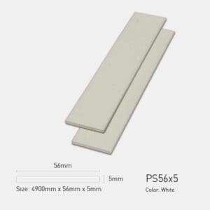 Gỗ Nhựa UltrAwood PS 56x5-White
