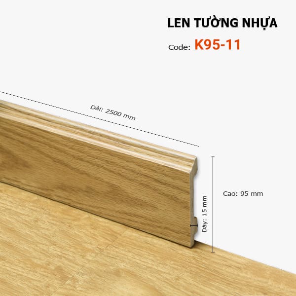 Len Tường Nhựa K95-11 len tuong K95 11