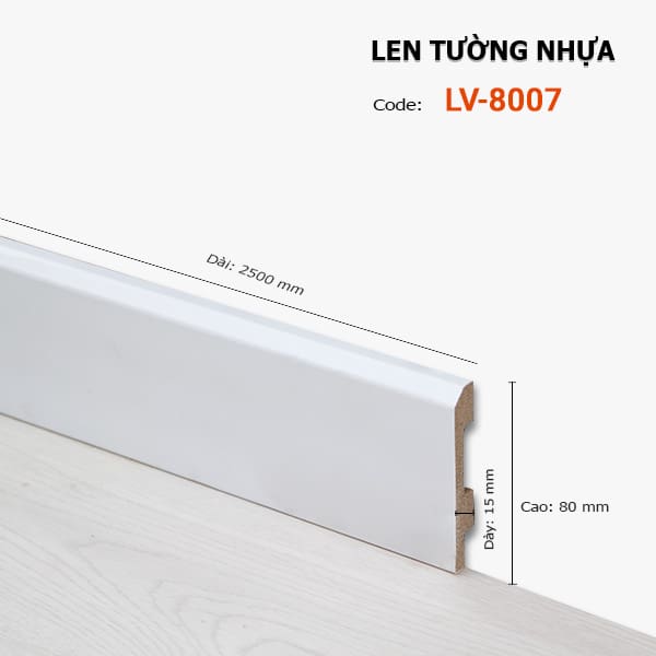 Len Tường Nhựa LV-8007 len tuong LV 8007