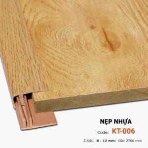 Nẹp Kết Thúc Nhựa KT-006-12