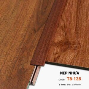 Nẹp Nhựa Nối Sàn Gỗ T8-138