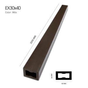 Phụ Kiện Thanh Đà Xương Exwood EX30x40-Milo