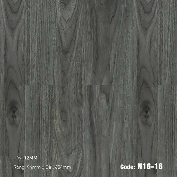 Sàn Gỗ Công Nghiệp Cao Cấp Cốt Đen N16-16 san go cong nghiep cao cap dream lux N16 16
