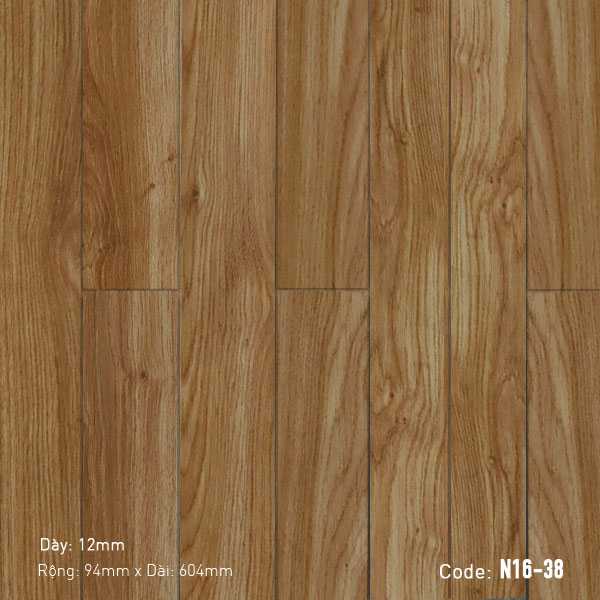 Sàn Gỗ Công Nghiệp Cao Cấp Cốt Đen N16-38 san go cong nghiep cao cap dream lux N16 38