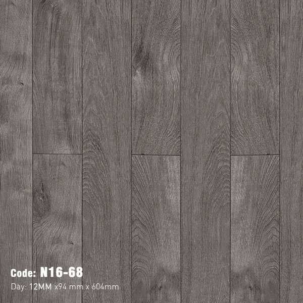 Sàn Gỗ Công Nghiệp Cao Cấp Cốt Đen Bản Nhỏ N16-68 san go cong nghiep cao cap dream lux N16 68
