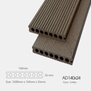 Sàn Gỗ Ngoài Trời Awood AD 140x24-Coffee