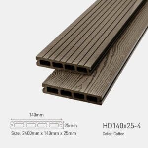 Sàn Gỗ Ngoài Trời Awood HD 140x25 - Coffee