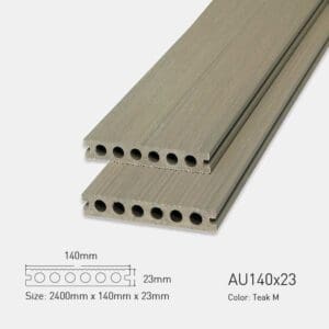 Sàn Gỗ Ngoài Trời Ultra Awood AU 140x23-Teak M