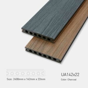 Sàn Gỗ Ngoài Trời Ultra Awood UA 142x22-Charcoal