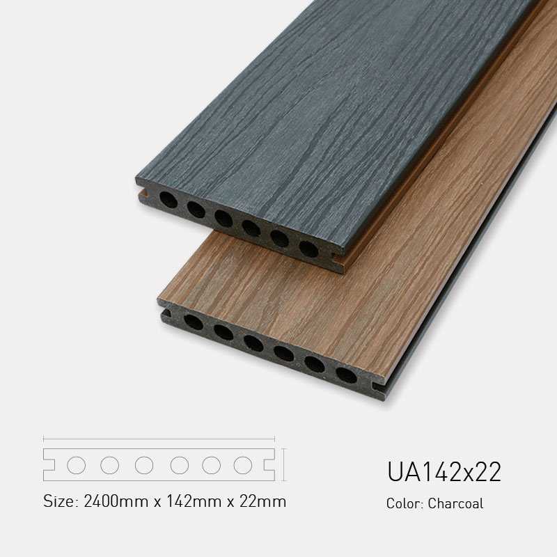 Sàn Gỗ Ultrawood UA142x22-Charcoal san go ngoai troi UltrAwood UA142x22 charcoal