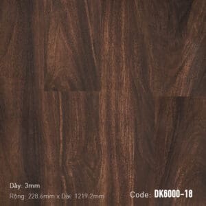 Sàn Nhựa Dán Keo 3mm DK6000-18