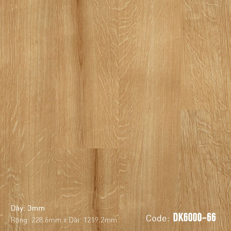 Sàn Nhựa Dán Keo Cao Cấp 3mm Aroma DK6000-66 san nhua dan keo aroma DK6000 66