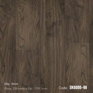 Sàn Nhựa Dán Keo 3mm DK6000-98