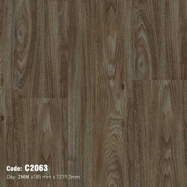 Sàn Nhựa Dán Keo Giả Gỗ Aroma Vân Gỗ C2063 san nhua dan keo aroma van go C2063
